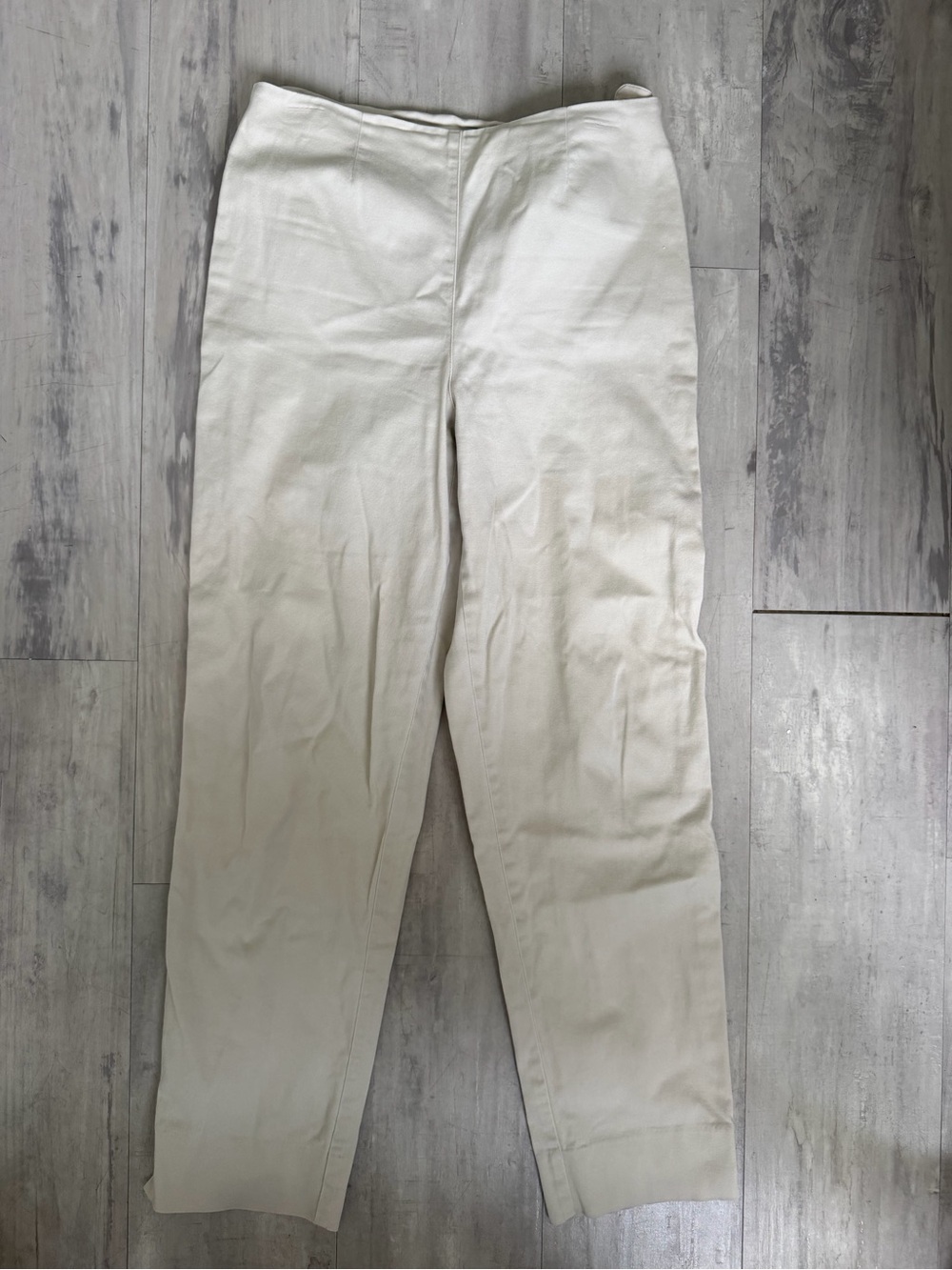 Women‘S Classic Slim Dress Pants - Cream